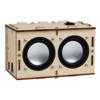 Main product image for STEM Bluetooth 5.0 Speaker Kit with Wooden Enclosure and 2 x 5W Amp Board320-6055